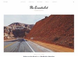 Essentialist — A Narrative WordPress Blog Theme