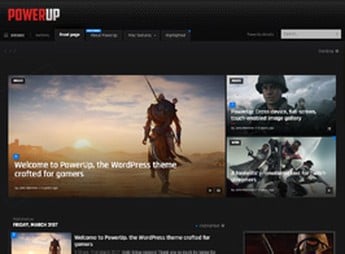 PowerUp – Video Game Theme for WordPress
