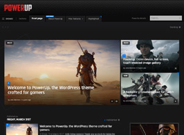 PowerUp – Video Game Theme for WordPress