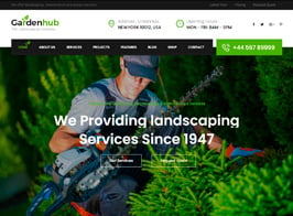 Garden HUB – Lawn & Landscaping WordPress Theme