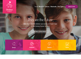 Children Charity – Nonprofit & NGO WordPress Theme