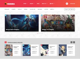 Madara – WordPress Theme for Manga