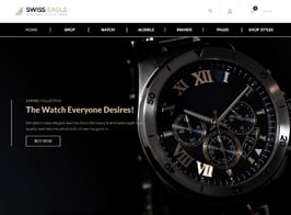 SwissEagle – Watch Store WordPress Theme