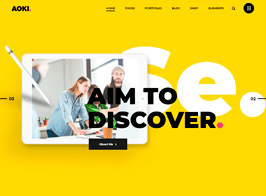 Aoki – Creative Design Agency Theme