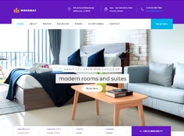 Maharaj – Hotel Master WordPress Theme
