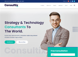 Consultix – Business Consulting WordPress Theme