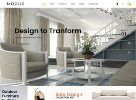Modus – Modern Furniture WooCommerce Theme