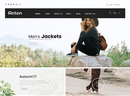 Anton – Multi Store Responsive WordPress Theme