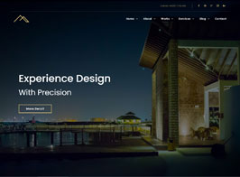 Artha Interactive Interior WordPress Theme