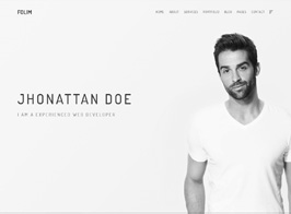 Folim – Clean Minimalist Portfolio WordPress Theme