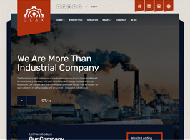 Glax | Industry WordPress Theme
