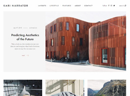 Narrator — A Fluent WordPress Blogging Theme