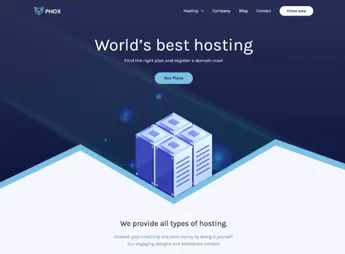 Phox – Hosting WordPress & WHMCS Theme