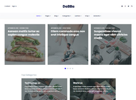 Dabba – A WordPress Theme For Blog & Shop