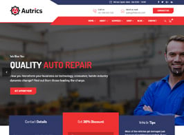 Autrics | Car Services and Auto Mechanic WordPress Theme