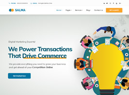 Salma – SEO Marketing WordPress Theme