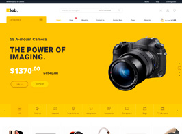 eLab – WooCommerce Marketplace WordPress Theme