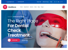 MediDove – Health & Medical WordPress Theme + RTL