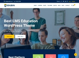Edubin – Education WordPress Theme