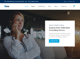 Elate | Financial Consulting WordPress Theme