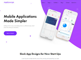 AppLounge – Multipurpose SaaS WordPress Theme