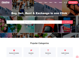 Classima – Classified Ads WordPress Theme