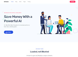 Emaus | SaaS App and Startup Elementor WordPress Theme