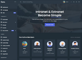 Cera – Intranet Community Theme