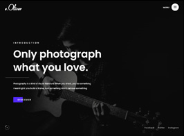 Oliver – Photography Portfolio Theme