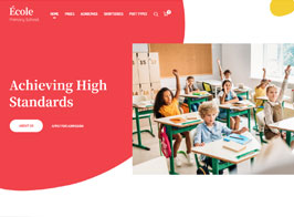 Ecole – Education & School WordPress Theme