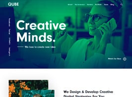 Qube – Responsive Multi-Purpose Theme