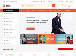 Besa – Elementor Marketplace WooCommerce Theme
