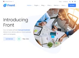 Front – Multipurpose Business WordPress Theme