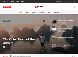 Virtus – Modern Blog & Magazine WordPress Theme