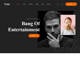 Vome – Multipurpose Film Studio Movie Production WordPress Theme
