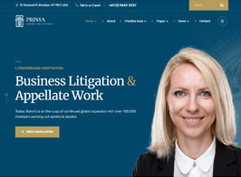 Privsa – Attorney and Lawyer WordPress Theme