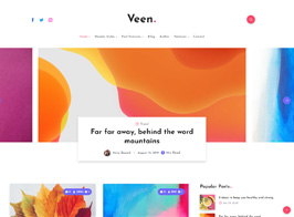 Veen – Minimal & Lightweight Blog for WordPress