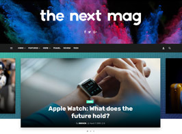The Next Mag – Ecommerce Magazine WordPress Theme