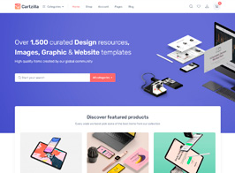 Cartzilla – Digital Marketplace & Grocery Store WordPress Theme