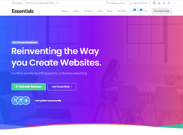 Essentials | Multipurpose WordPress Theme