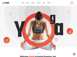 Gymee – Fitness WordPress Theme