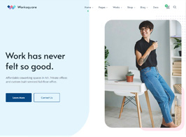 Worksquare – Coworking and Office Space WordPress Theme