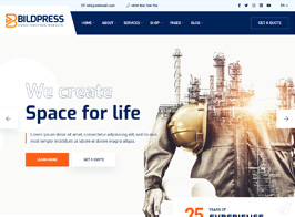 BildPress – Construction WordPress Theme