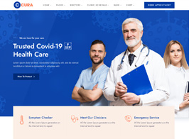 Cura – Medical Clinic Theme