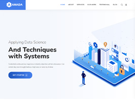 Anada – Artificial Intelligence & Data Science WordPress