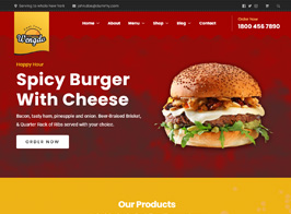 Wengdo – Fastfood WordPress Theme