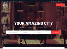 Ziston – Directory Listing WordPress Theme