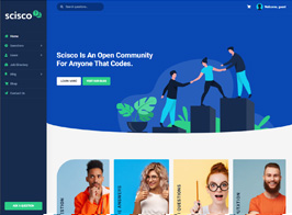 Scisco – Questions and Answers WordPress Theme