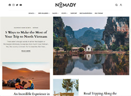 Nomady – Magazine Theme for Digital Nomads