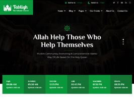 Tabligh – Islamic Institute & Mosque WordPress Theme